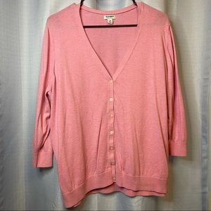 Old Navy | XXL Pink Cardigan Button up Stretch